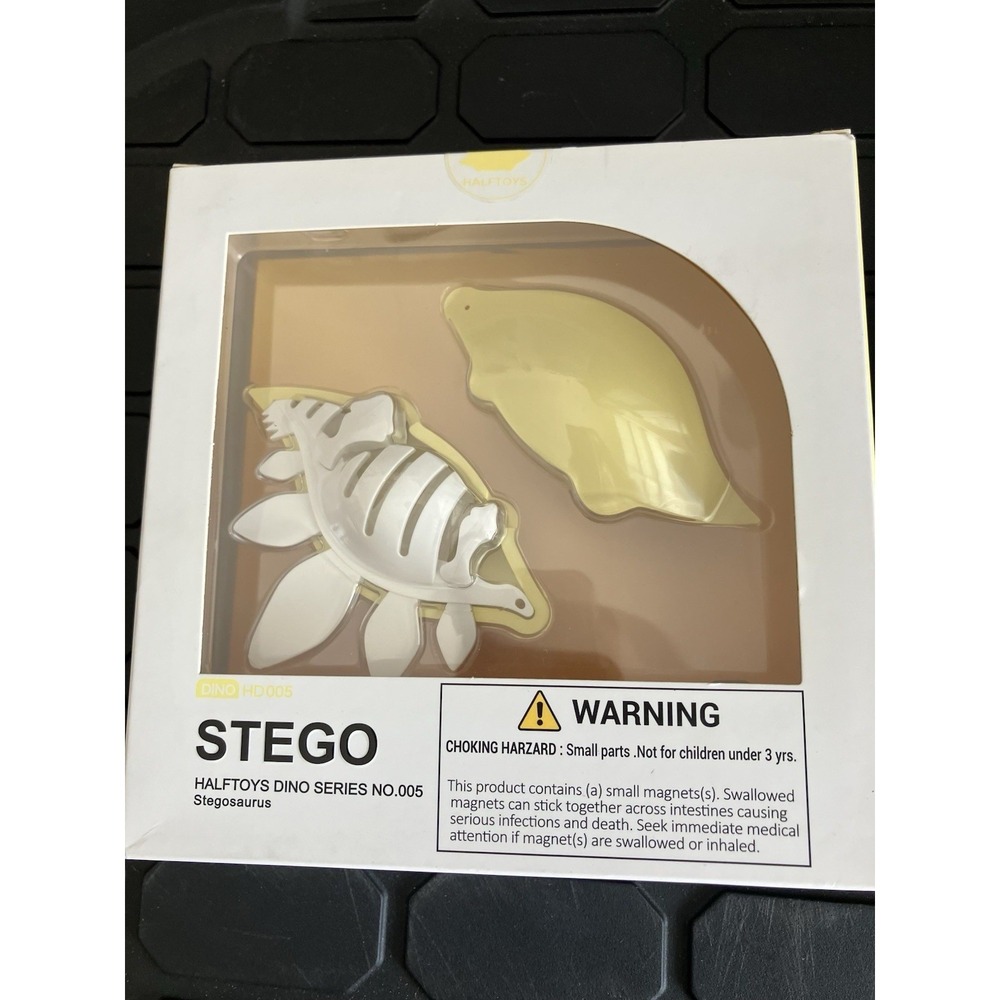 HALF TOYS DINO: Stego Magnetic Half Toys for Kids 3+ Series 005 #1882